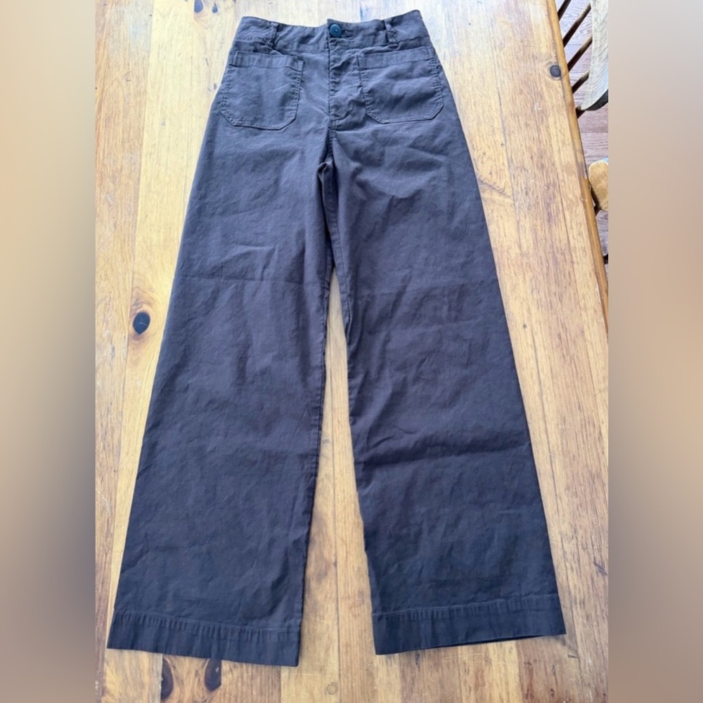 Maeve Colette Wide Leg Pants - Picture 3 of 5